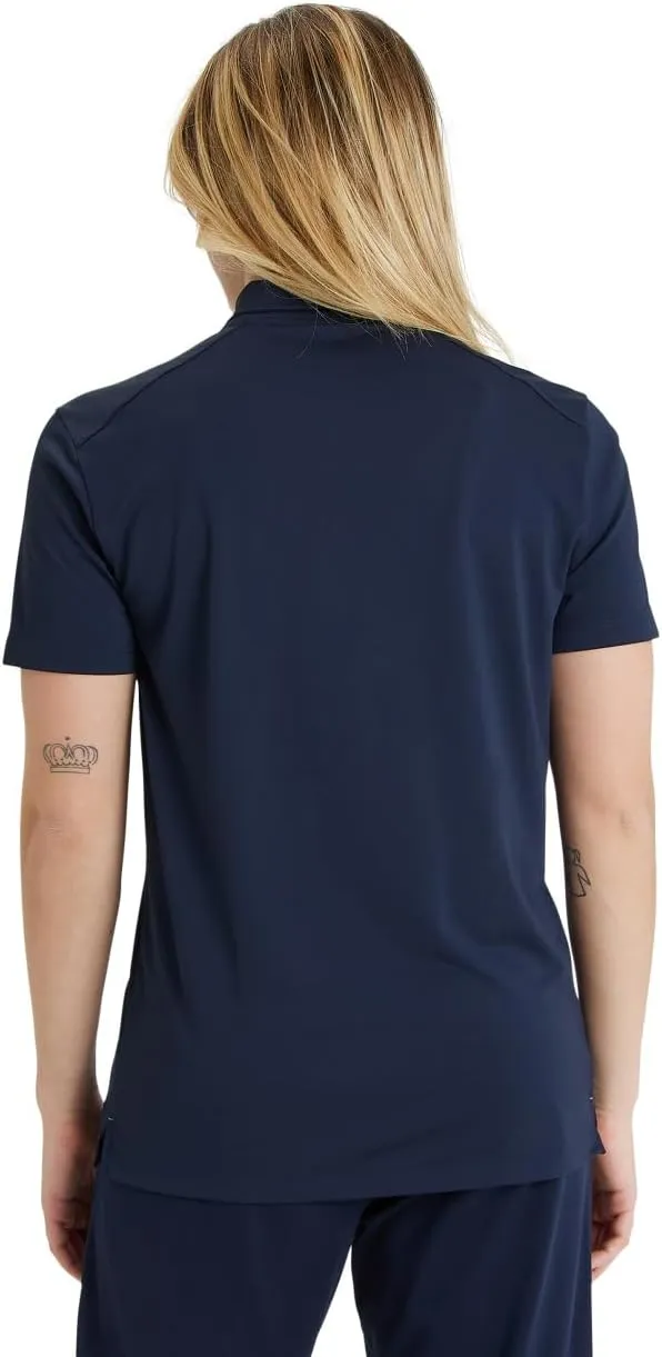 ARENA Unisex Team Solid Polo Shirt Short Sleeve Quick Dry Active Tee Regular Fit Athletic Top Gym Exercise Training