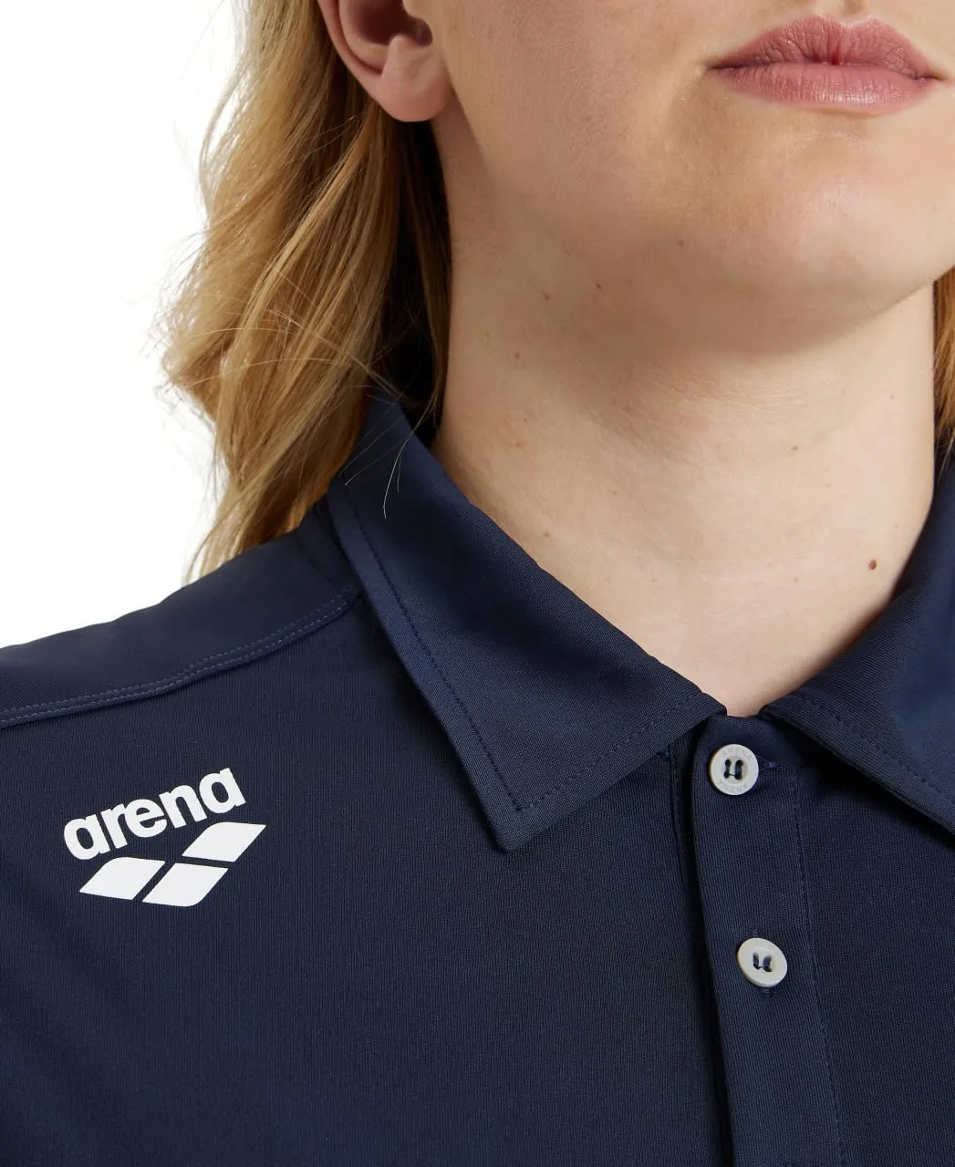 ARENA Unisex Team Solid Polo Shirt Short Sleeve Quick Dry Active Tee Regular Fit Athletic Top Gym Exercise Training