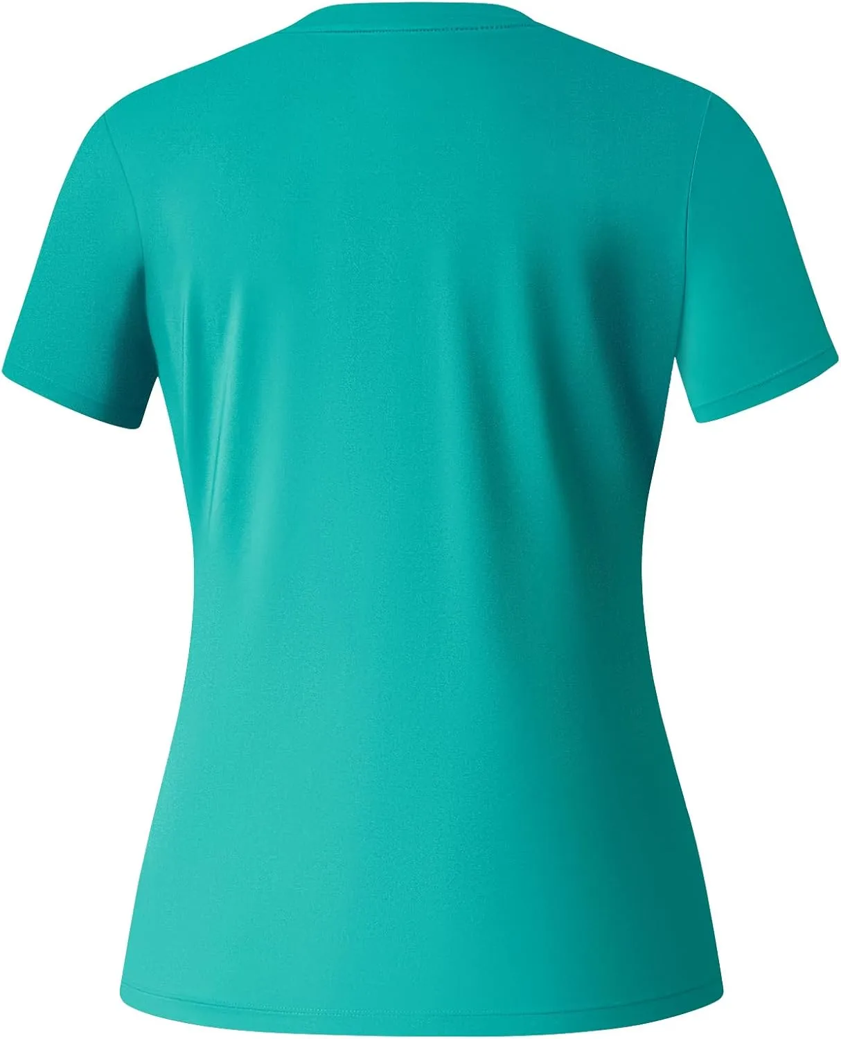 BASSDASH Womens UPF 50  Crew Neck Short Sleeve T-Shirt Cooling Performance Sun Protection Tee for Fishing Hiking Casual