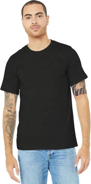 Bella   Canvas Adults Unisex Heather CVC T-Shirt
