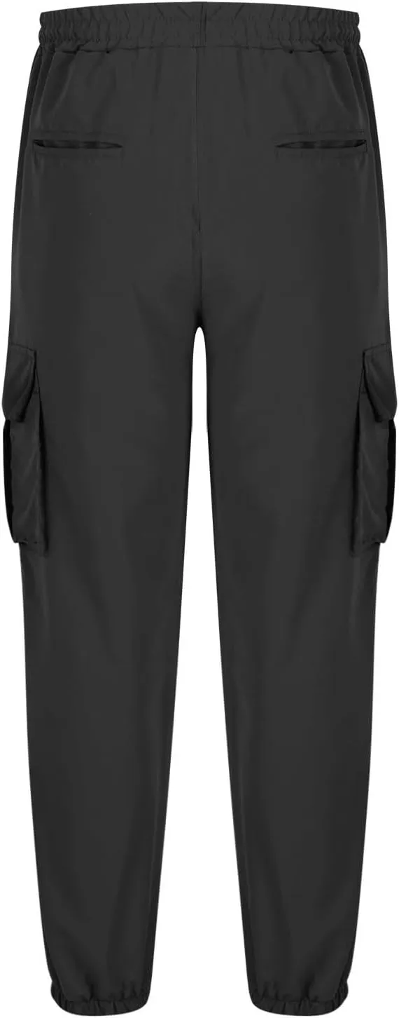 Cargo Pants for Men Slim Fit Mens Hiking Pants Casual Lightweight Joggers Work Pants Multi-Pocket Military Pants