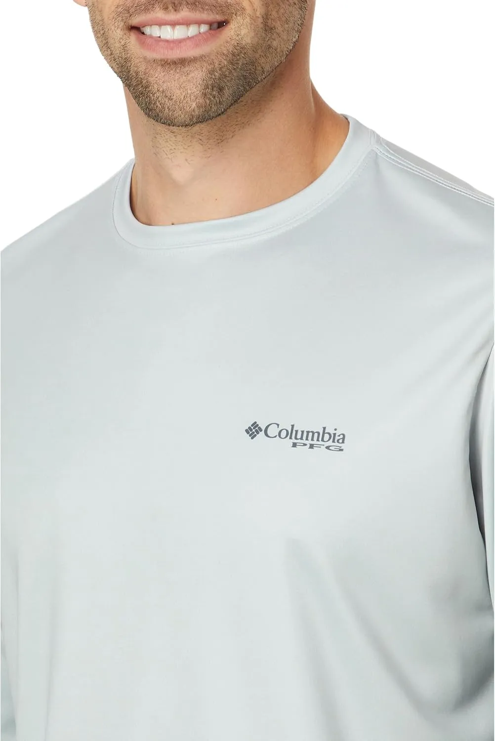 Columbia Men's PFG Terminal Tackle Fish Flag Long Sleeve Fishing Shirt
