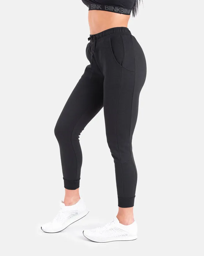 CrossFleece Track Pant - Black