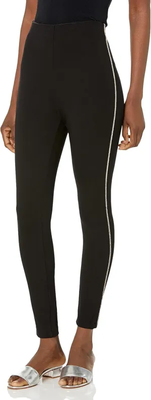 dollhouse Women's Rhinestone Detailed Pull on Legging Pant