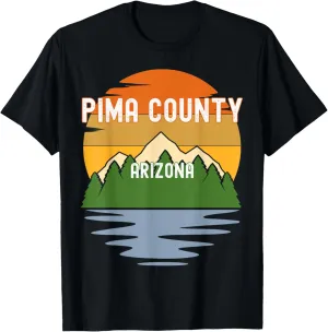 From Pima County Arizona Vintage Sunset T-Shirt