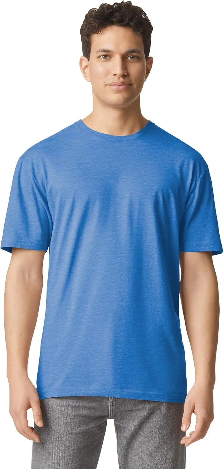 Gildan Unisex Adult Softstyle Cotton T-Shirt, Style G64000, Multipack