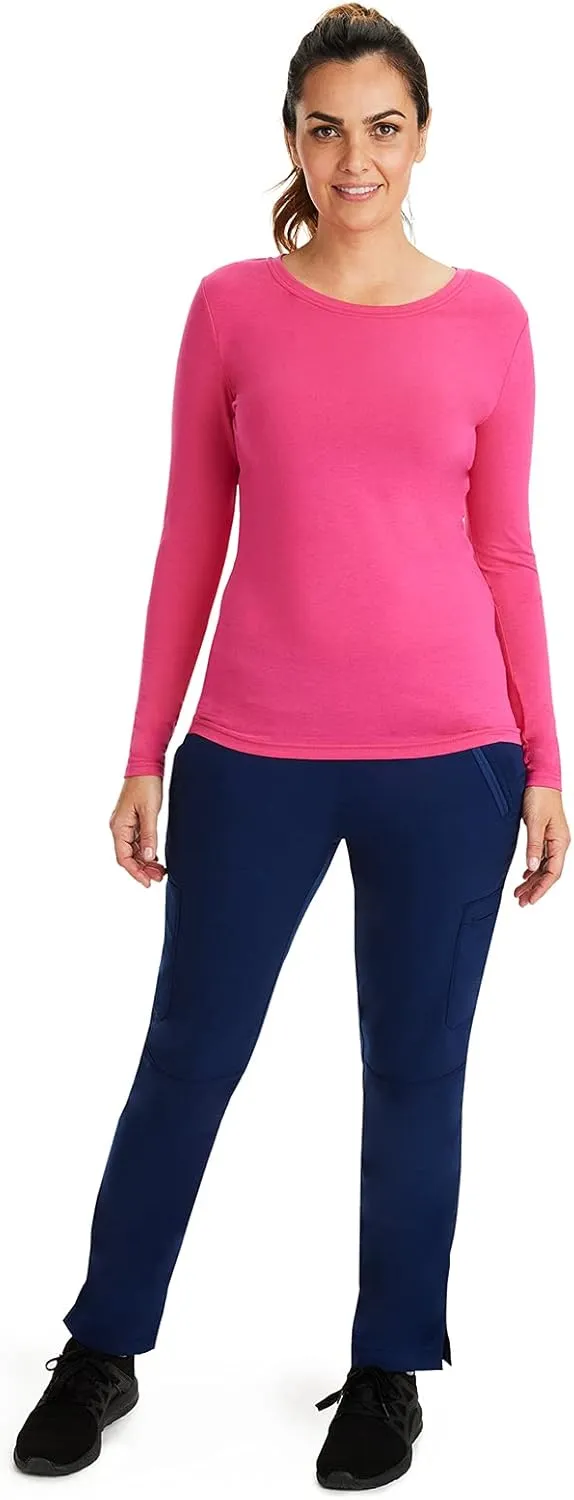 Healing Hands Women's Underscrub Soft Knit Melissa Longsleeve Scrub Tee with Breathable & Easy Care Fabric 5047