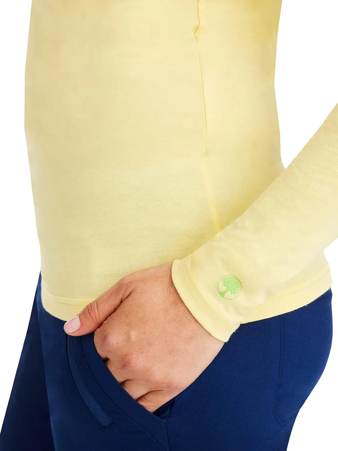 Healing Hands Women's Underscrub Soft Knit Melissa Longsleeve Scrub Tee with Breathable & Easy Care Fabric 5047