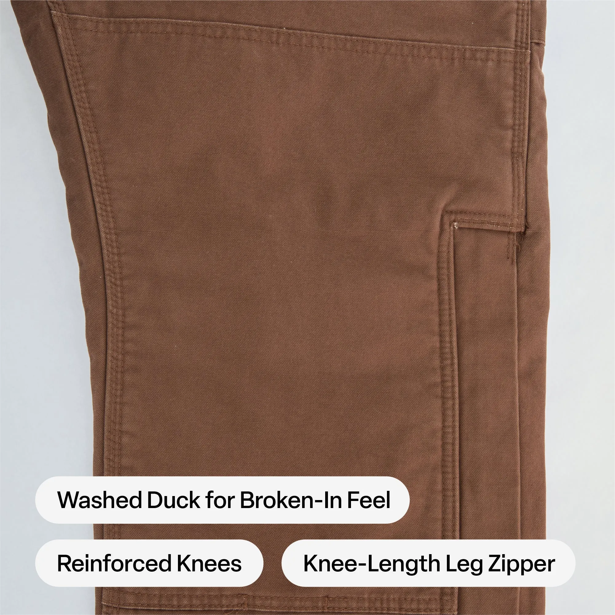 Highland Washed Duck Insulated Outer Pant
