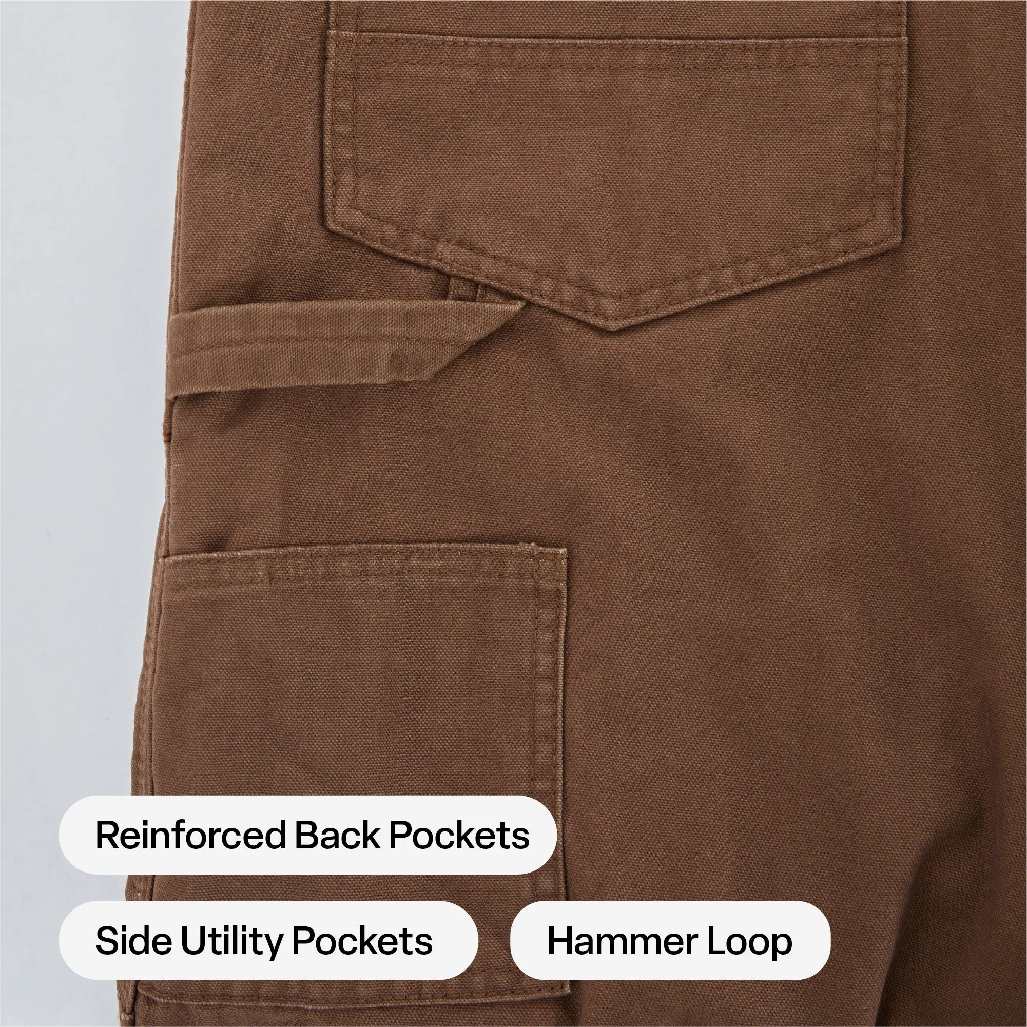 Highland Washed Duck Insulated Outer Pant