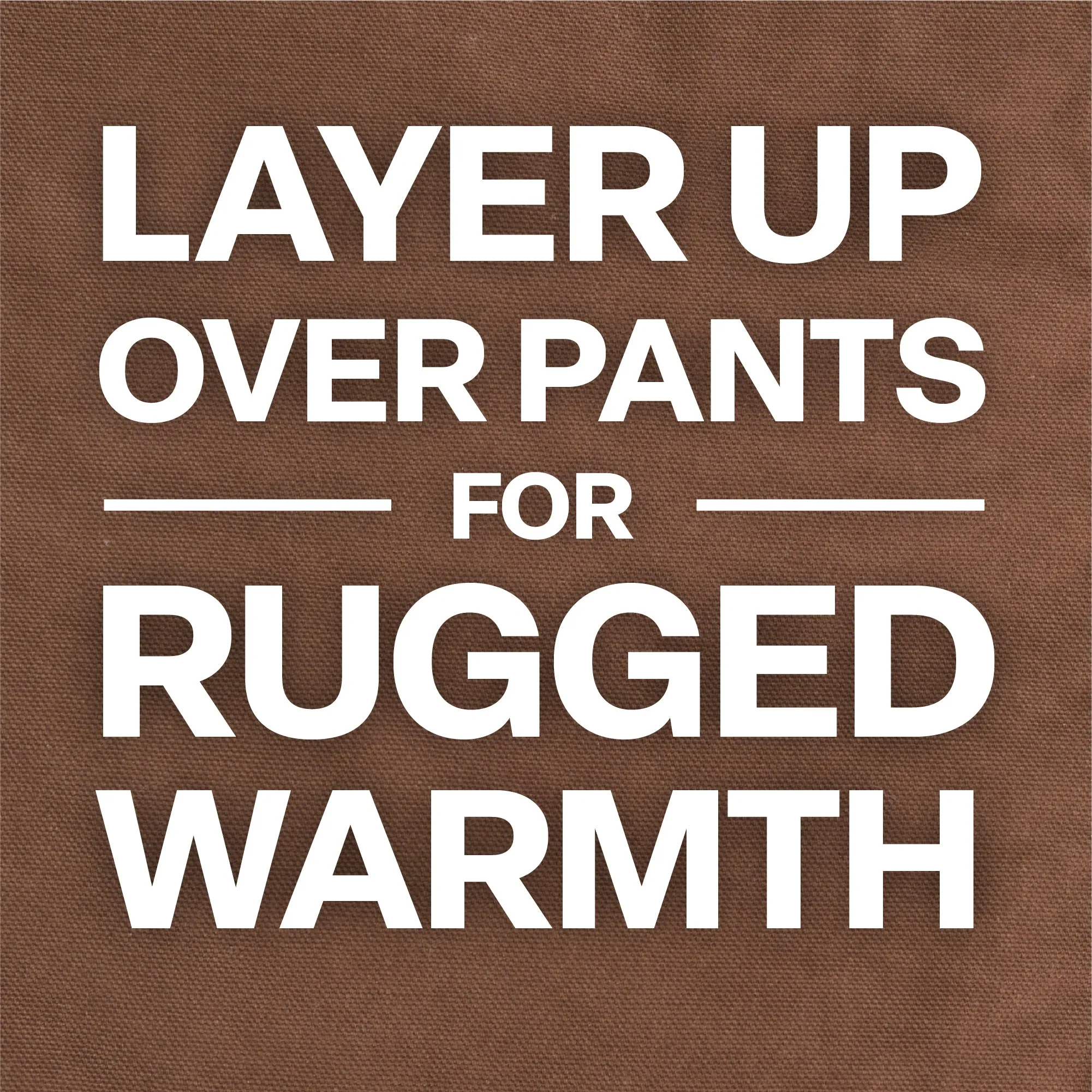 Highland Washed Duck Insulated Outer Pant
