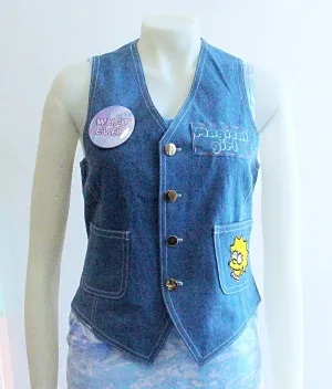 HOTHAM! for Blim! Reversible Denim Patch Vest
