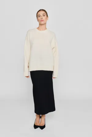 Ire Knitted Sweater - Ivory