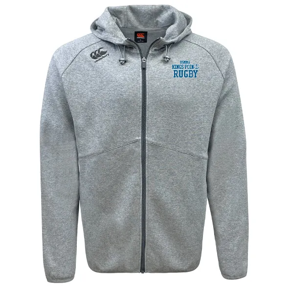 King's Point Rugby Tempo Vapodri Full-Zip Hoodie by Canterbury