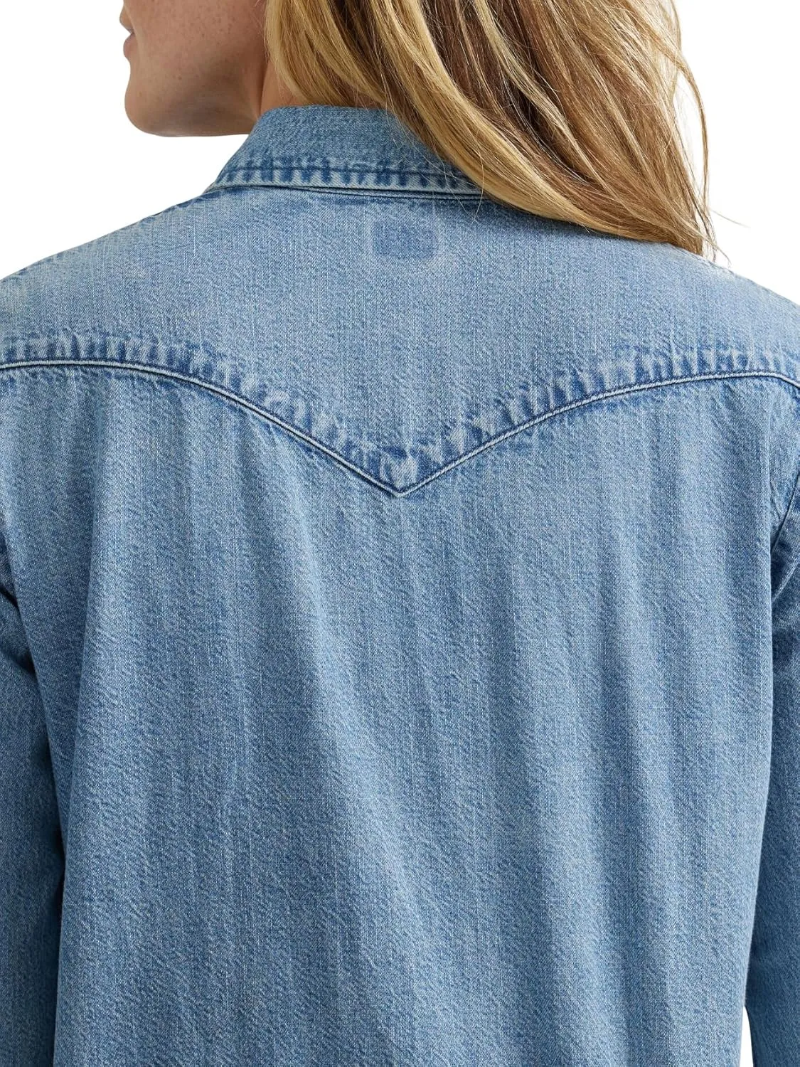 Lee Women's Legendary Slim Fit Western Snap Shirt