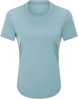 Looleafy Women's Running Shirts Quick Dry Short Sleeve Athletic Workout Tops V Neck Moisture Wicking Tops Women