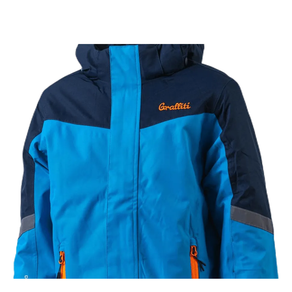 Magan Ski Jacket W-GUARD 10.000 Blue