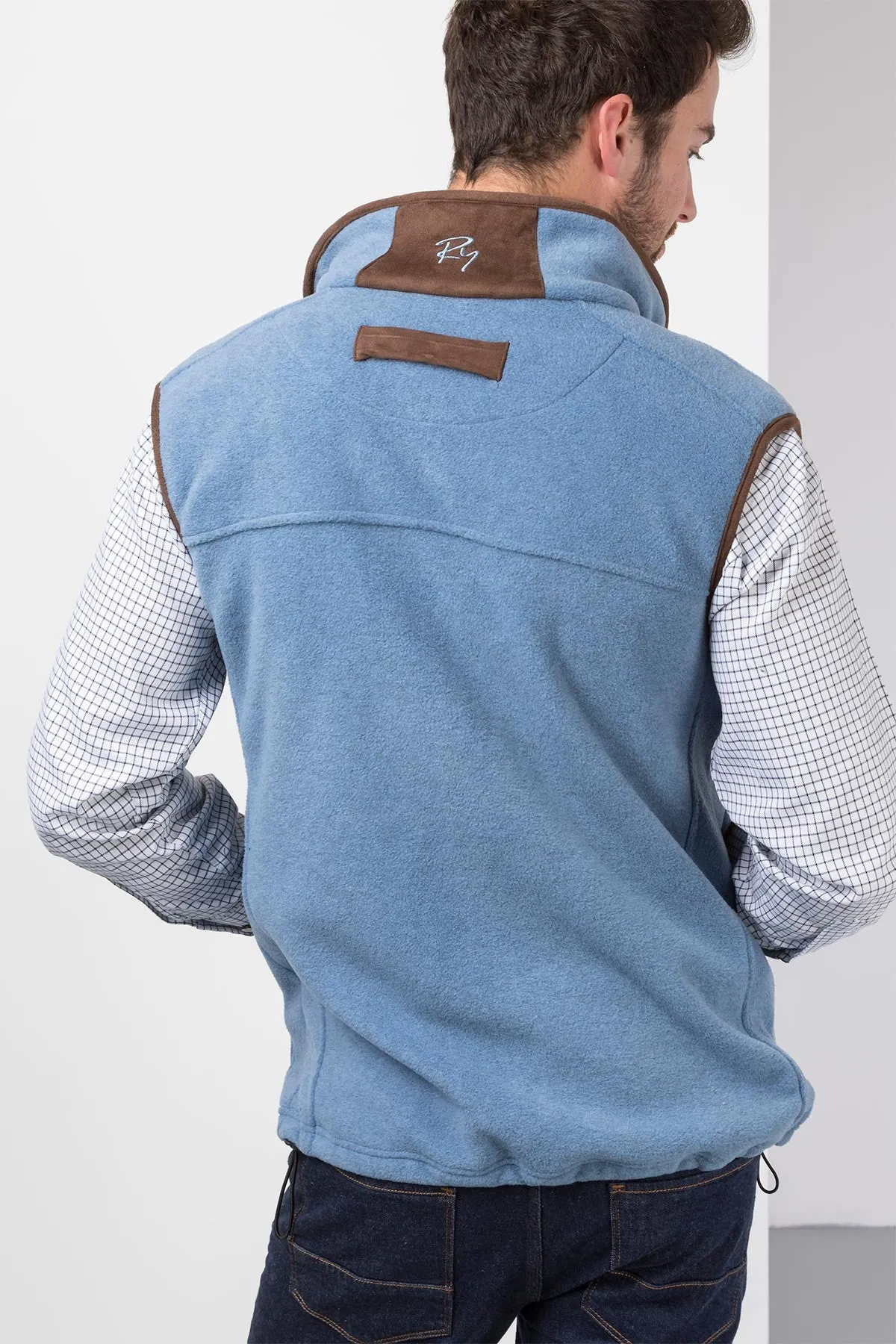 Men's Fleece Waistcoats - Huggate