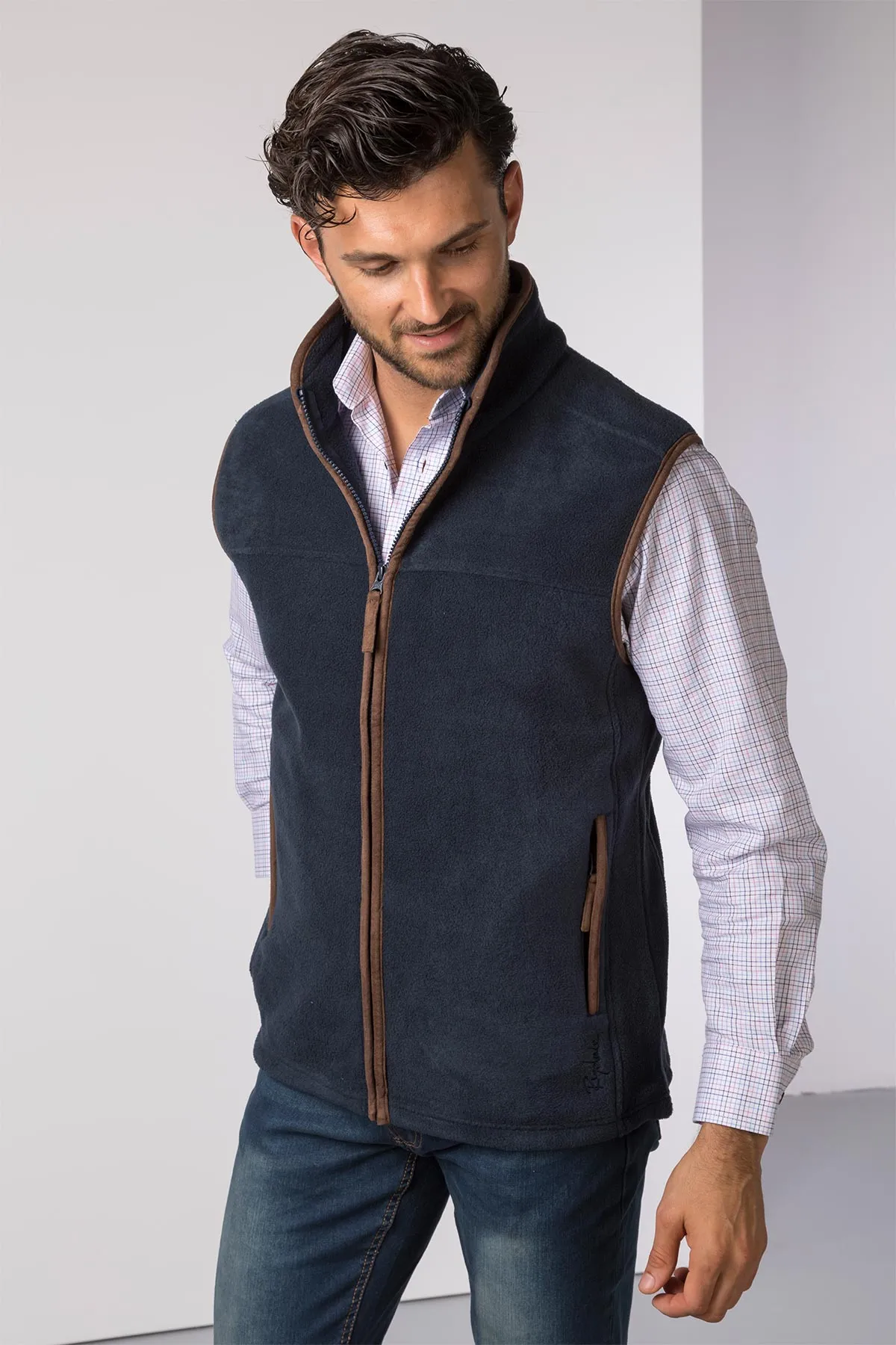 Men's Fleece Waistcoats - Huggate