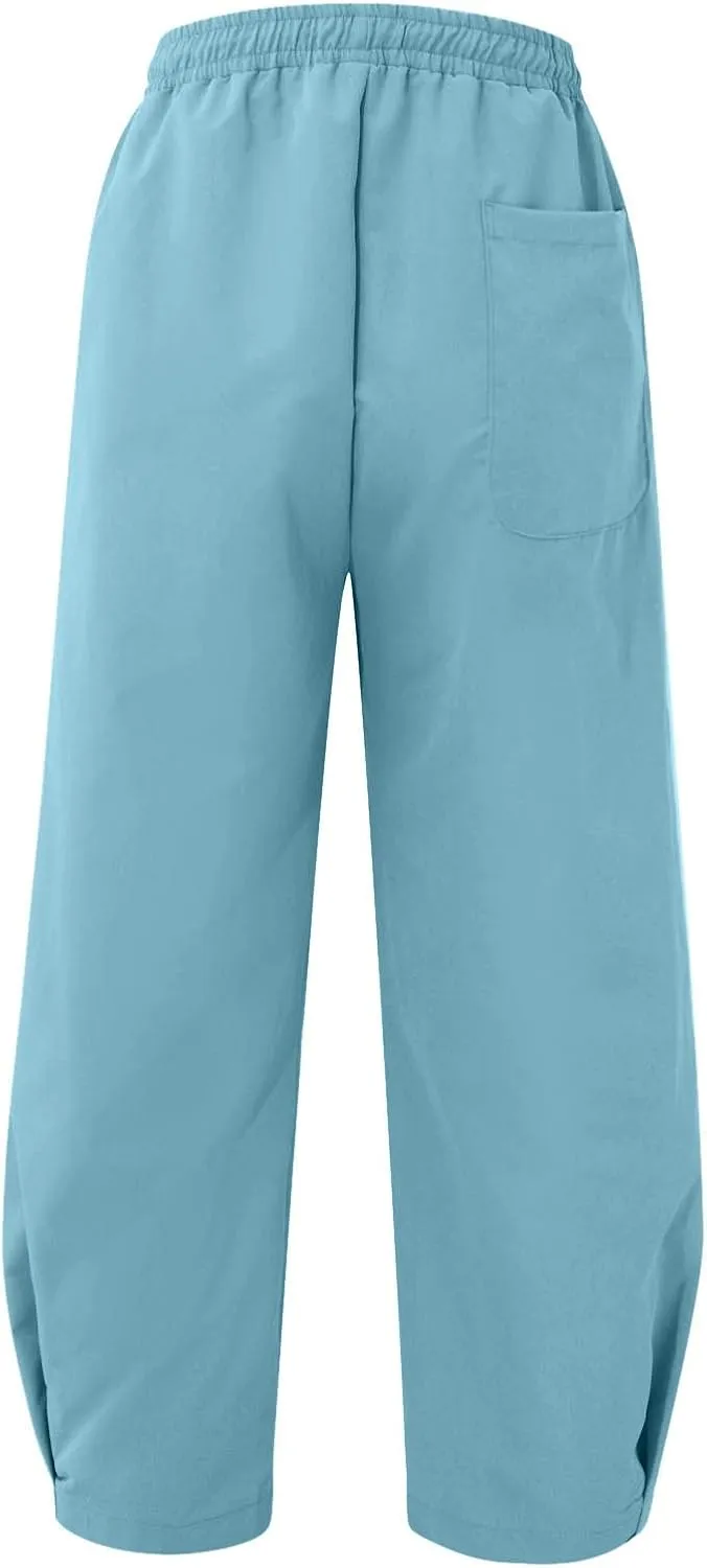 Mens Sweatpants with Pockets Big and Tall Mens Cargo Pants Hiphop Rock Street Harem Pants Sweatpants for Men Joggers
