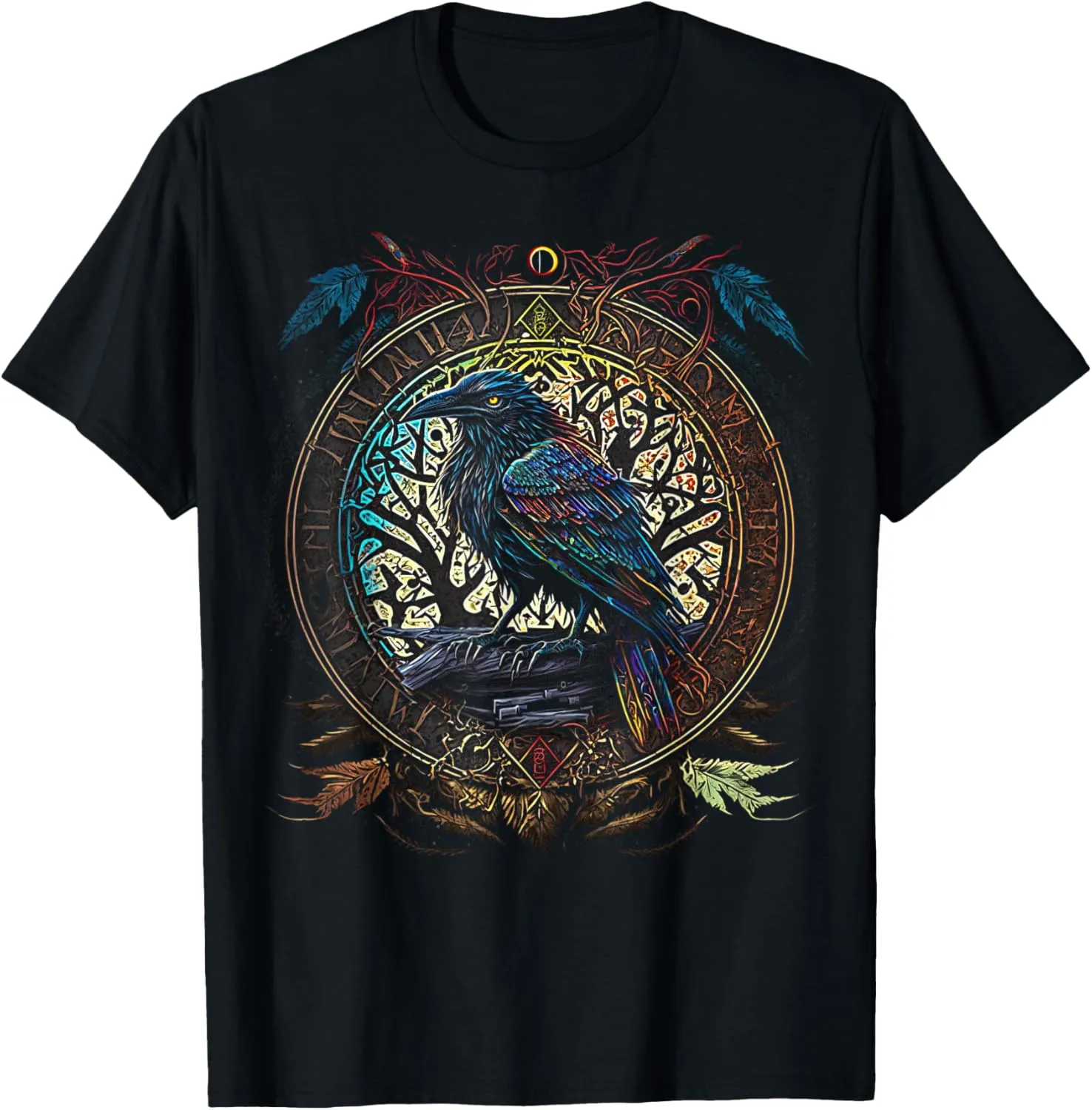 Odin's Raven Northman Valhalla Norse Mythology T-Shirt