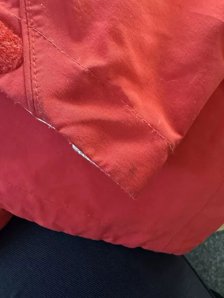 Peak Performance Red White Gore Tex Shell Women’s Ski Jacket Size S