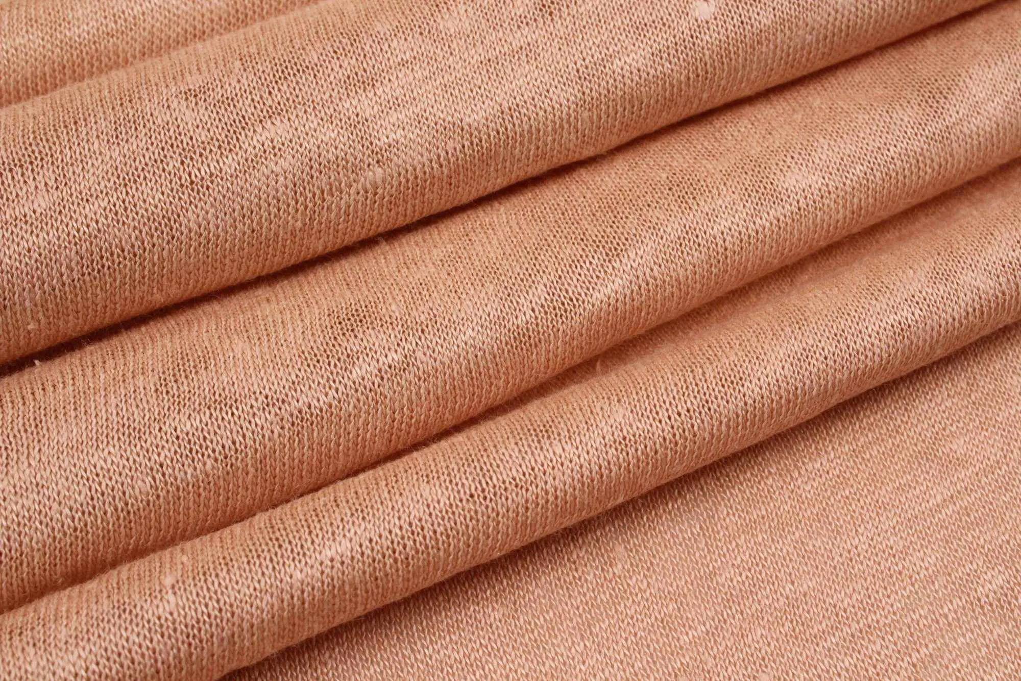 Soft Linen Single Jersey - Vintage Pink (Remnant)
