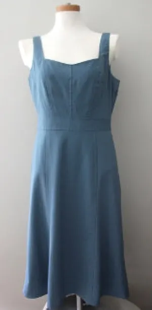 Soft Summer Patina Teal Dress