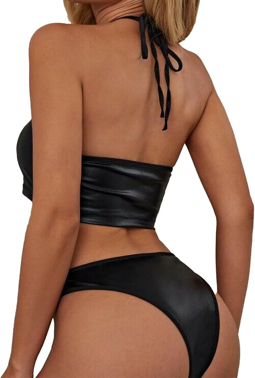 Women's Booty Shorts with Garters High Waisted Biker Hot Pants Gym Cheeky Garter Running Shorts