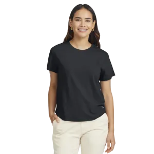 Women's Soft Merino Tee - True Black