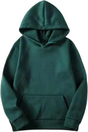 Womens Solid Color Oversized Hoodies Trendy Hooded Sweatshirts Pullover Cute Sweater Tops Teen Girls Clothes 2024