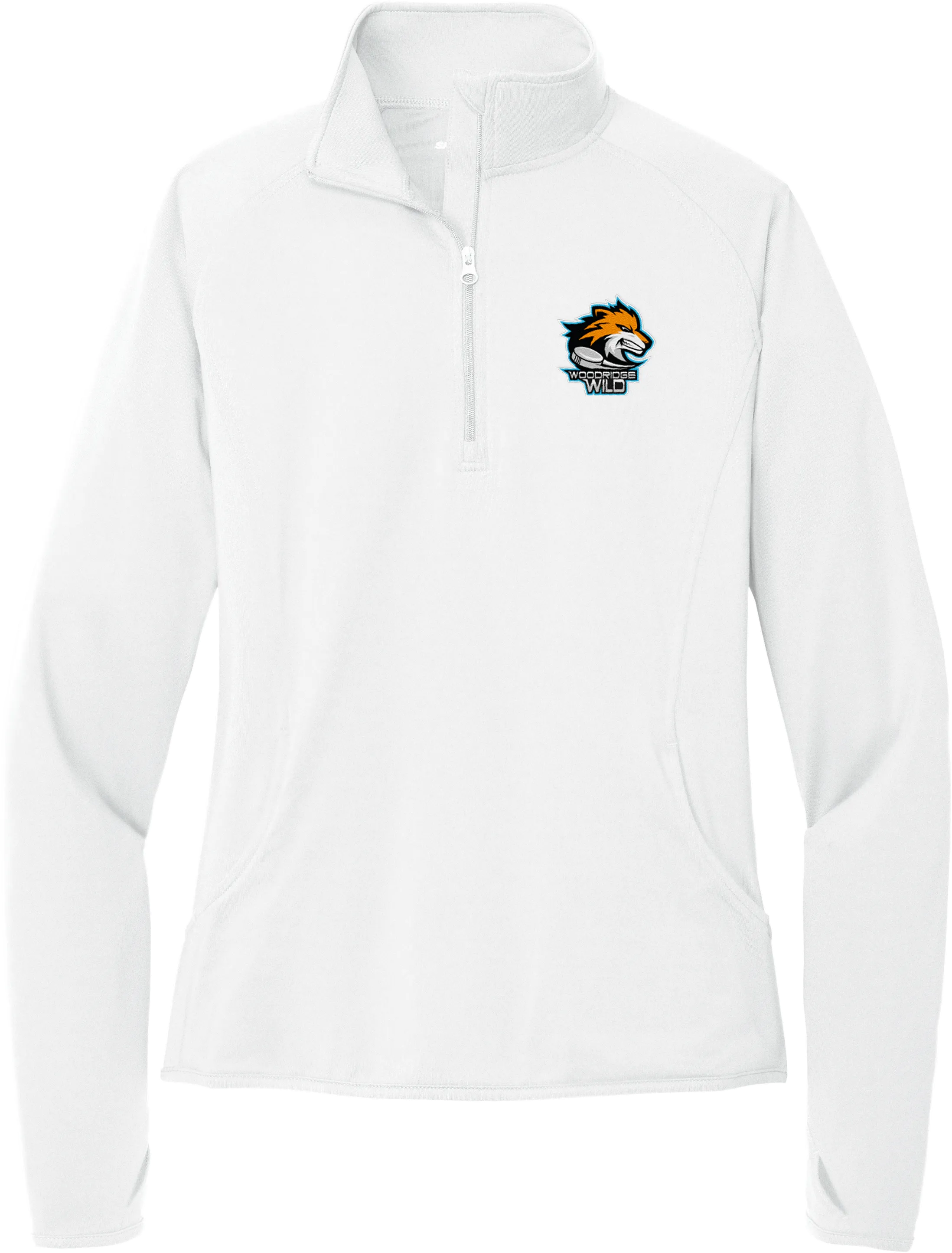 Woodridge Wild Ladies Sport-Wick Stretch 1/4-Zip Pullover